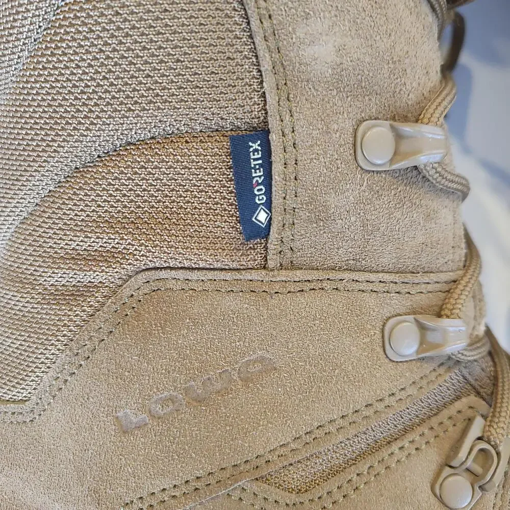 Lowa ZEPHYR MK2 GTX HI Boots 13 Brown GORE-TEX Combat Leather Cordura Lace Up